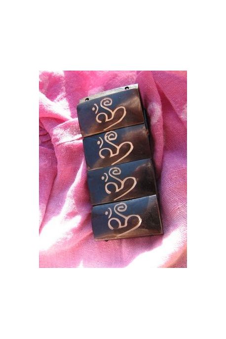 BR7026 large bracelet os de buffle ohm nepalais