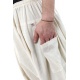 Pantalon sarwel Nepal zen homme femme coton leger creme Tara
