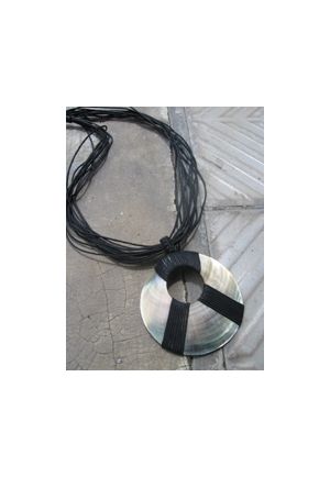CO602 collier nacre certi de fils japonais