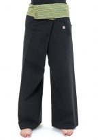 K1bis pantalon fisherman thai coton epais +10 couleurs