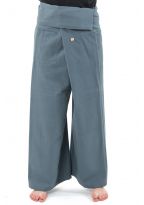 K1bis pantalon fisherman thai coton epais +10 couleurs