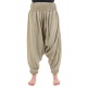 Pantalon sarouel elastique uni aladin sarwel indien