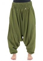 Pantalon sarouel elastique uni aladin sarwel indien