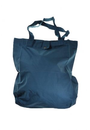 Sac tote bag coton imprimé ethnic happy blue koh tao bleu