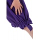 Robe bandeau smocke violette bretelles reglables Mini Svinah