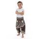 Sarouel enfant elastique Mini Brownie chocolat