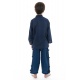 Chemise enfant ethnique bleu Bacca