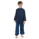 Chemise enfant ethnique bleu Bacca