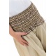 Pantalon enfant aladin ete creme chanvre Mini Ganesh