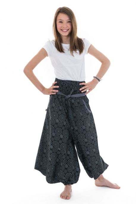 Sarouel jupe ado ceinture elastique Kolamita
