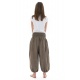 Sarouel ado smocks coton chanvre fonce Hindito