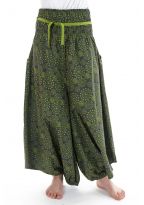 Sarouel jupe ado elastique imprime etoile