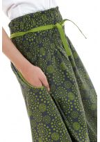 Sarouel jupe ado elastique imprime etoile