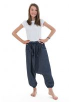 Sarouel bermuda ado jean leger urban babacool mixte