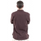 Chemise tibetaine homme ouverture laterale