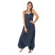 Combinaison sarouel denim blue jean soft ethnic street Salma