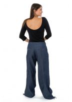 Pantalon blue jean hybride femme homme street chic Nila