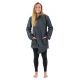 Manteau jean et polaire avec capuche de lutin urban feeling