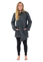 Manteau jean et polaire avec capuche de lutin urban feeling