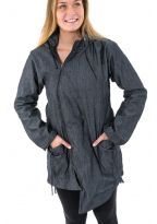 Manteau jean et polaire avec capuche de lutin urban feeling