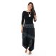 Sarouel ethnic graphic noir et gris nepalese snow Vesna