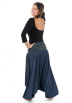 Sarwel jean denim homme femme ceinture elastique urban ethnic