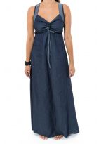 Robe longue jean denim doux originale Taly