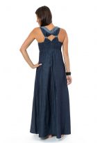 Robe longue jean denim doux originale Taly