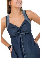 Robe longue jean denim doux originale Taly