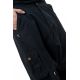 Pantalon sarouel baggy droit homme femme noir uni Sarul