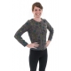 Gilet sweat zip style teddy cute print chapeaux et ombrelles