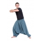 Pantalon sarouel elastique uni