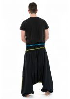 Sarouel elastique grande taille mixte noir bleu vert Neonew