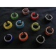 BA18 Bague perle de verre