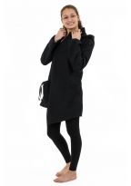 Veste ethnique capuche lutin original print nepalese mandala