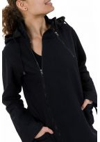 Veste ethnique capuche lutin original print nepalese mandala