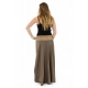 Jupe ethnique longue ceinture elastique et boucle coco Narivala
