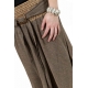 Jupe ethnique longue ceinture elastique et boucle coco Narivala