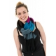 Echarpe pure laine douce multicolore