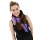 Echarpe pure laine douce multicolore