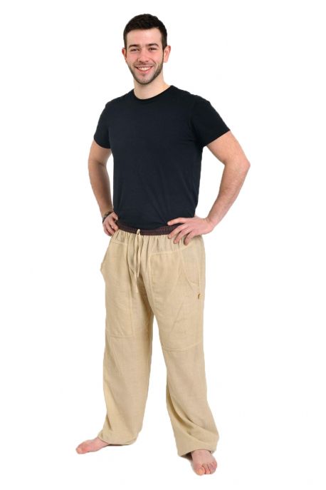 Pantalon zen homme chanvre Bharat