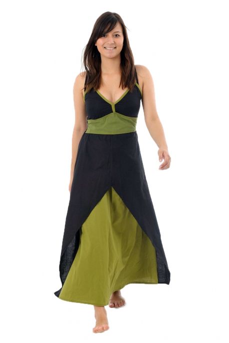 Robe longue ethnic chic Dhanya