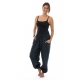 Pantalon jogging ethnique femme homme noir Sindalah face