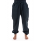 Pantalon jogging ethnique femme homme noir Sindalah full size
