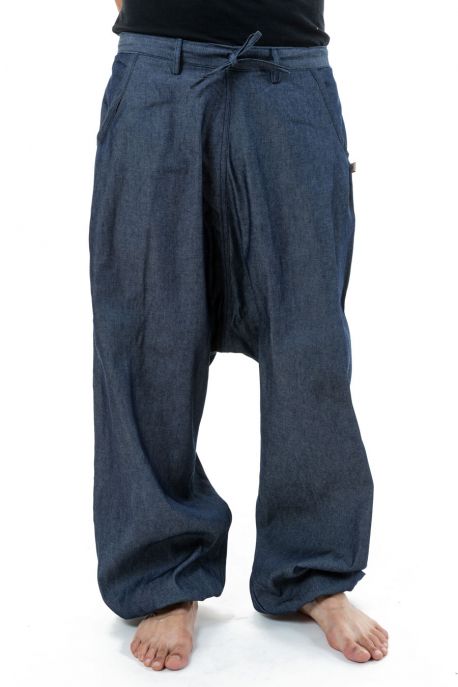 Pantalon sarouel baggy jean homme urban street Sahari full size