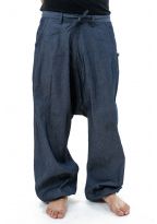 Pantalon sarouel baggy jean homme urban street Sahari full size