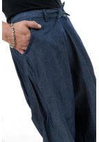 Pantalon sarouel baggy jean homme urban street Sahari zoom