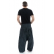Sarouel large elastique grande taille homme Stripes dos