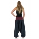Sarouel elastique grande taille femme homme Raksi dos