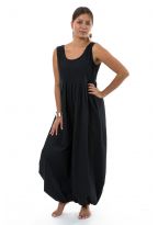 Combi pantalon sarouel noire classic chic Sastriya full size